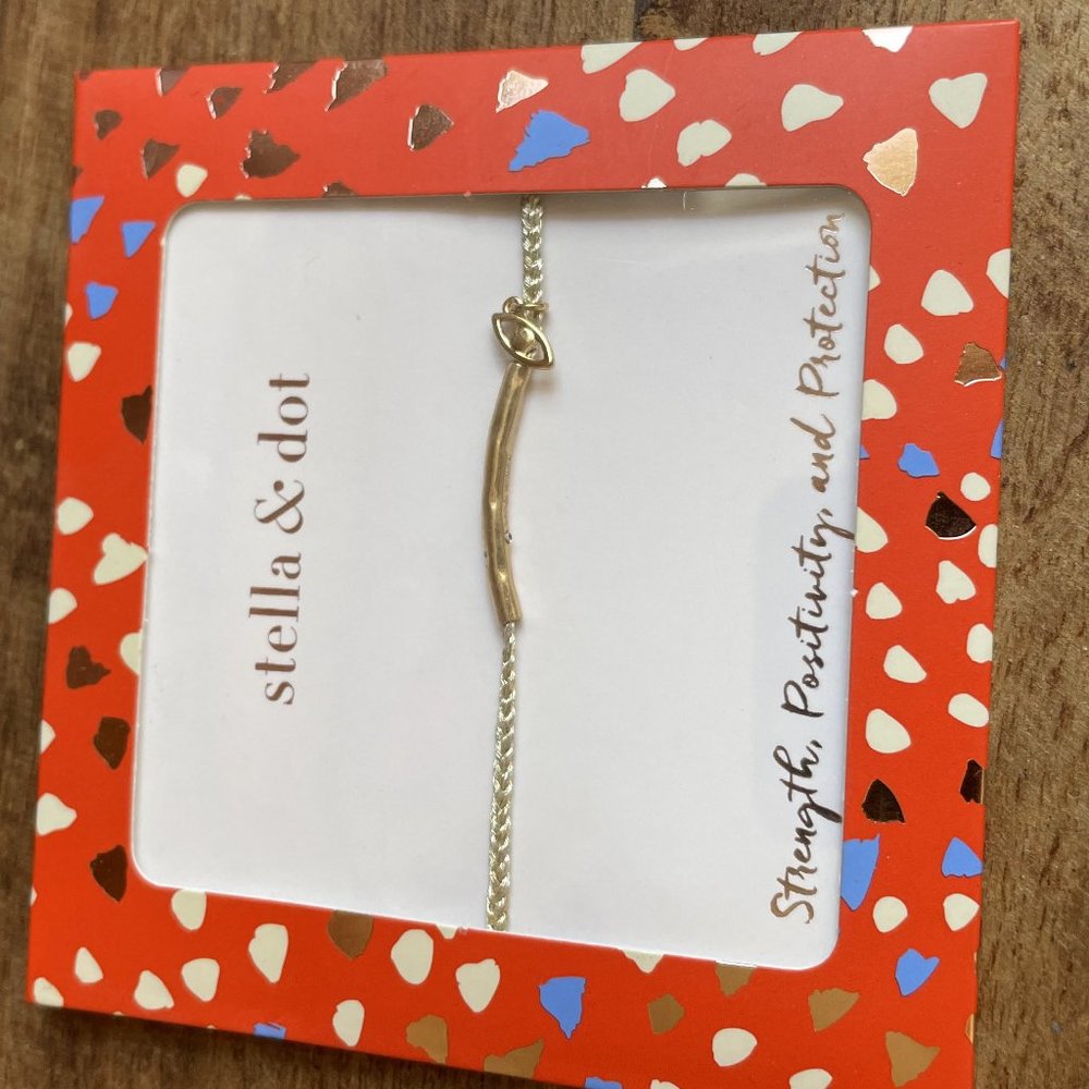 Stella & Dot Wishing Bracelet Protective Evil Eye